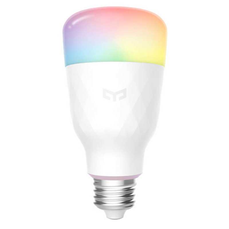 Smart λάμπα LED Yeelight WiFi, 8.5W, E27, 800lm, RGB, Θερμό, Φυσικό, Ψυχρό